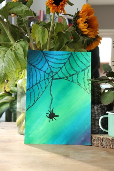 Herfst – Spinnen en spinnenwebben knutselen